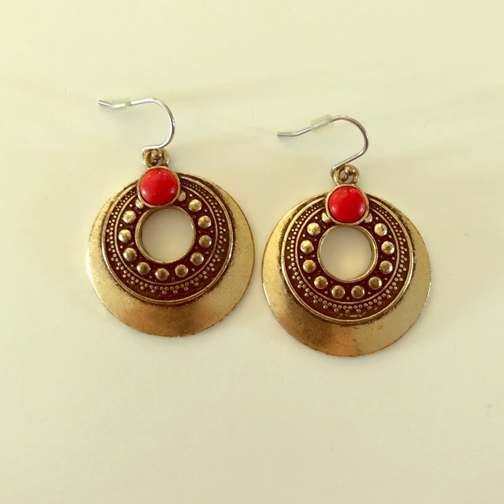 Bronze colored Earrings